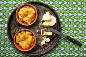 pane-birra-formaggio-pasticcio-al-forno-primi-piatto unico-contemporaneo-food
