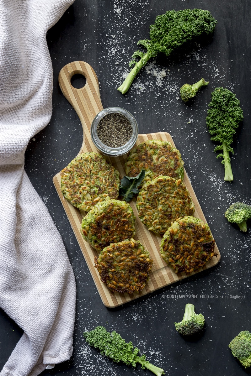 Crocchette Di Farro E Broccoli Al Pepe Nero Affumicato