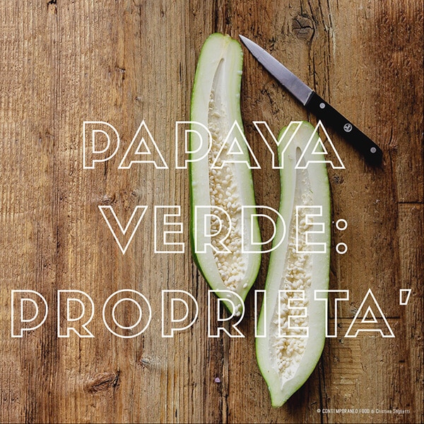 Immagine: Papaya verde: proprietà e benefici di un superfood