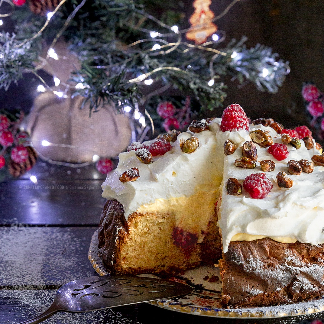 torta-cherry-chantilly-lamponi-pistacchi-caramellati-dolce-di-natale-facile-contemporaneo-food