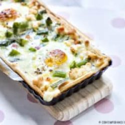asparagi-uova-bacon-torta-salata-ricetta-facile-contemporaneo food
