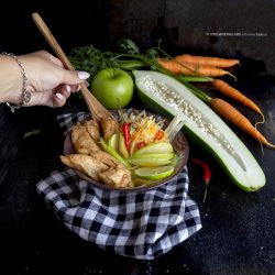 insalata-di-papaya-verde-mela-verde-carote-pollo-ricetta-light-dieta-facile-ricetta-facile-veloce-dieta-contemporaneofood