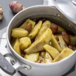 topinambur-in-umido-con-mandorle-contorno-piatti-vegetariani-ricetta-contemporaneo-food