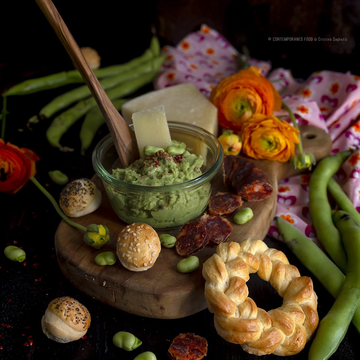 pate-di-fave-ricetta-facile-veloce-vegetariana-per-Pasqua -Pasquetta-contemporaneo-food