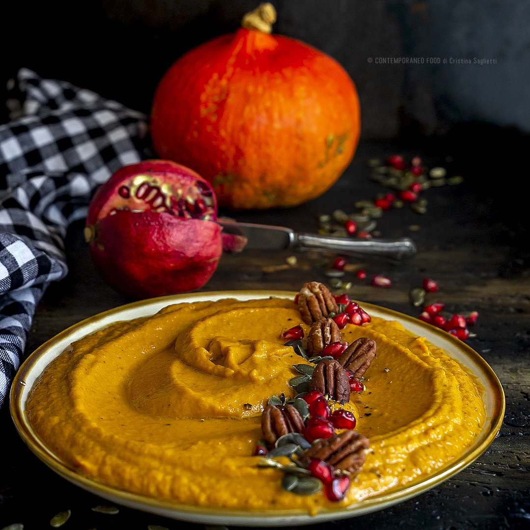 hummus-di-zucca-con-noci-pecan-cucina-vegetariana-antipasto-ricetta-facile-contemporaneo-food