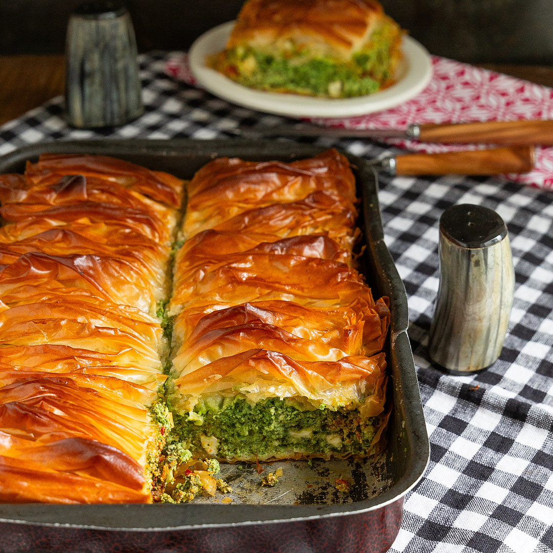Immagine: Tiropita e spanakopita