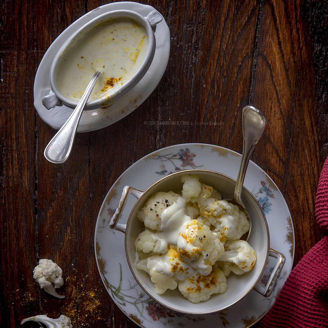 Immagine: Cavolfiore in insalata con salsa al curry