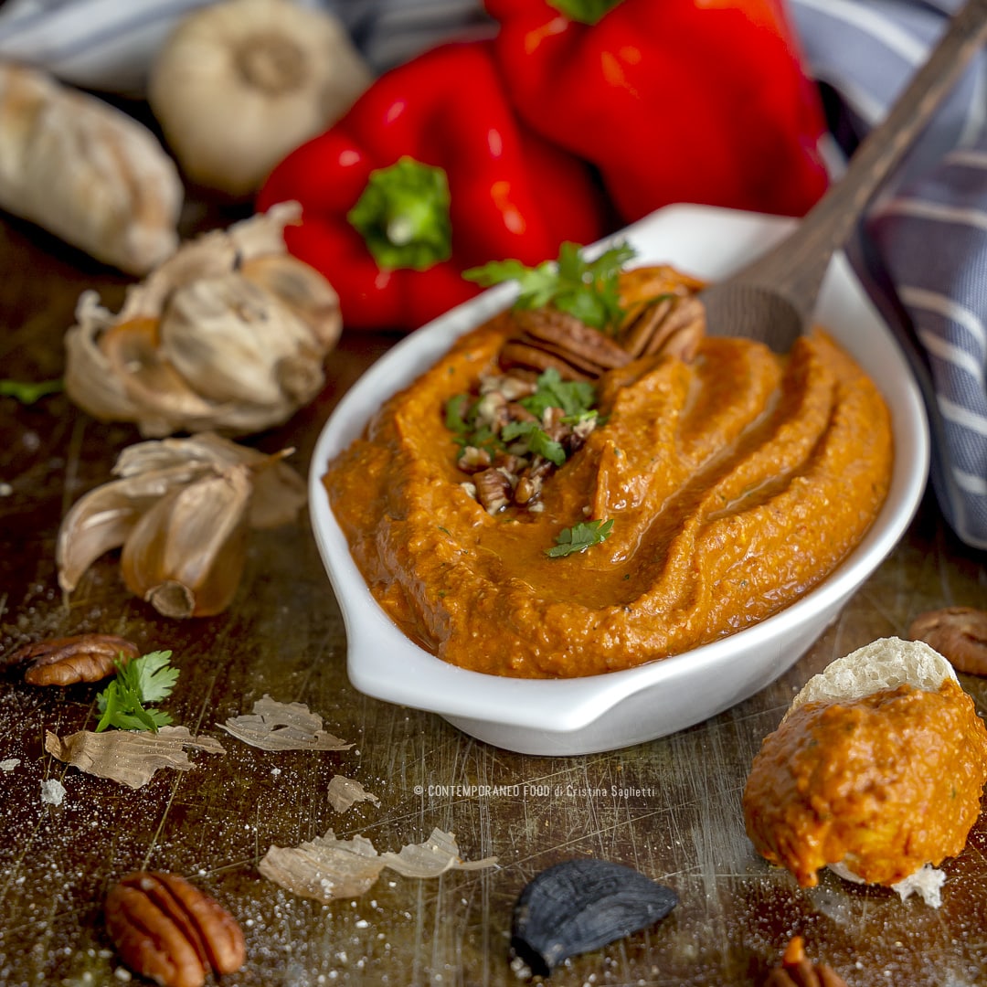 muhammara-crema-di-peperoni-e-noci-ricetta-facile-veloce-persiana-antipasto-vegetariana-contemporaneo-food
