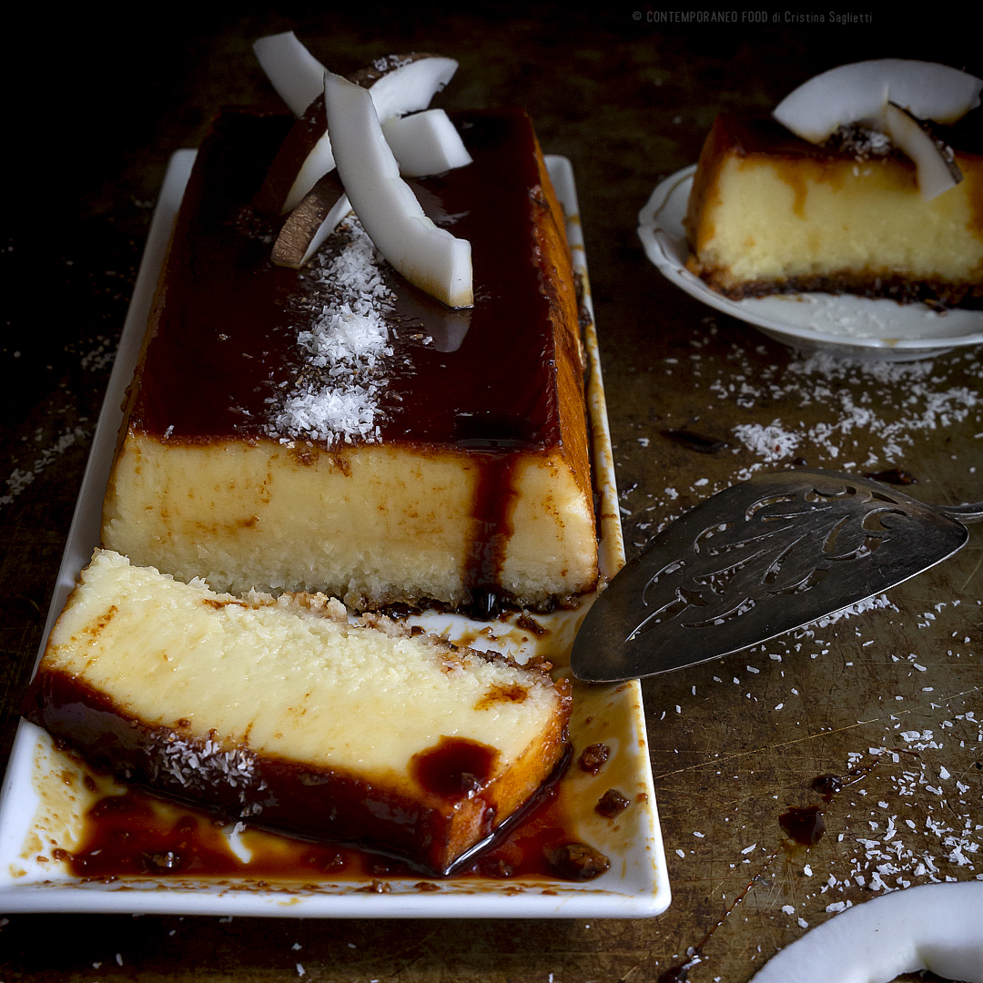 flan-al-cocco-dolce-facile-estate-budino-estivo- contemporaneo-food