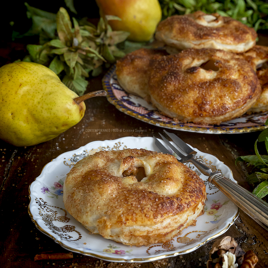 sfoglie-pere-noci-cannella-ricetta-facile-veloce-merenda-colazione-contemporaneo-food