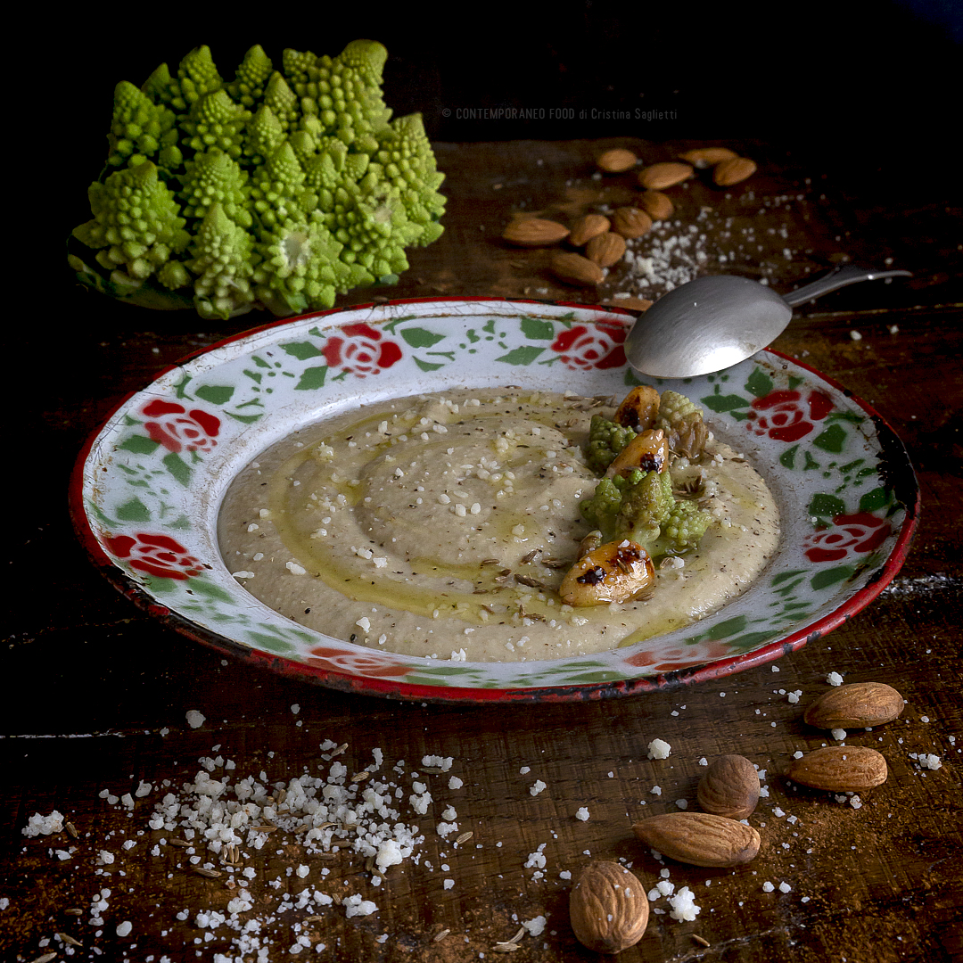 crema-di-cavolo-romano-e-mandorle-comfort-food-primo-autunnale-contemporaneo-food