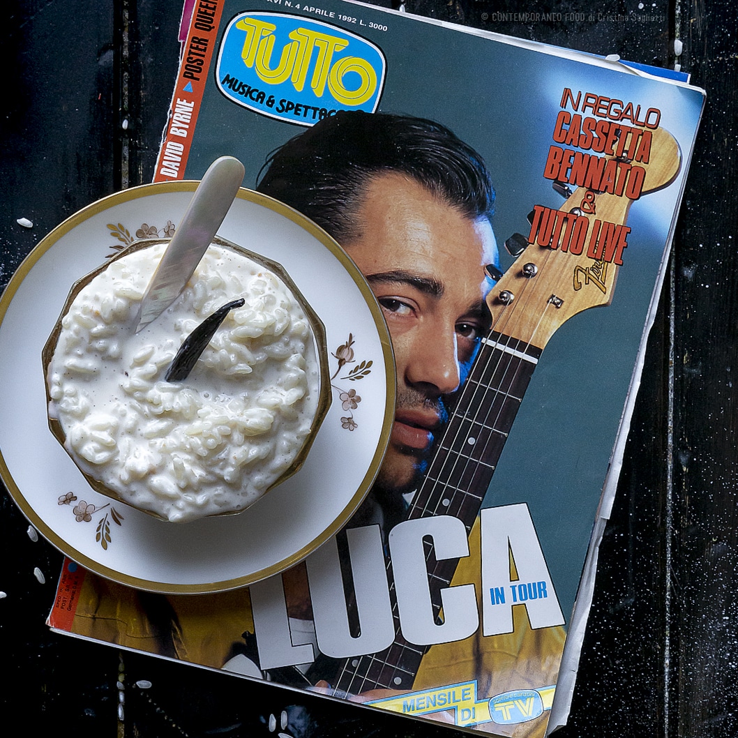 Immagine: Riso al latte, panna e vaniglia