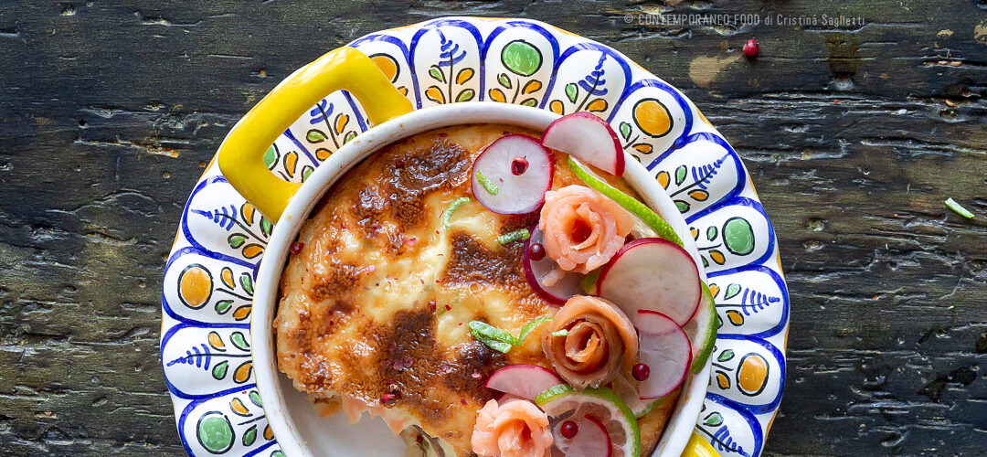 clafoutis-salmone-affumicato-lime-pepe-rosa-antipasto-piatto-unico-contemporaneo-food