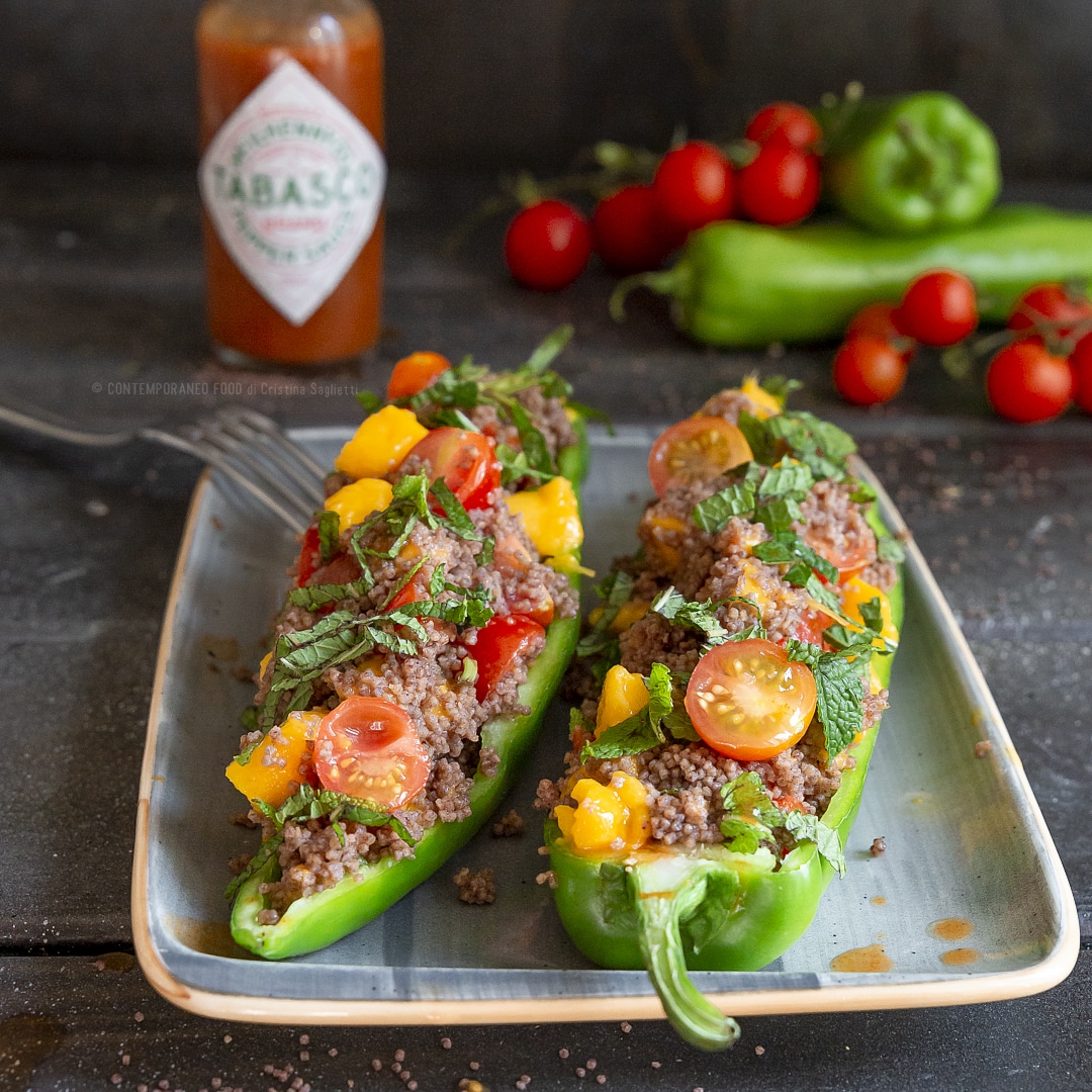 couscous-riso-venere-mango-pachino-menta-peperone-primo-leggero-estivo-contemporaneo-food