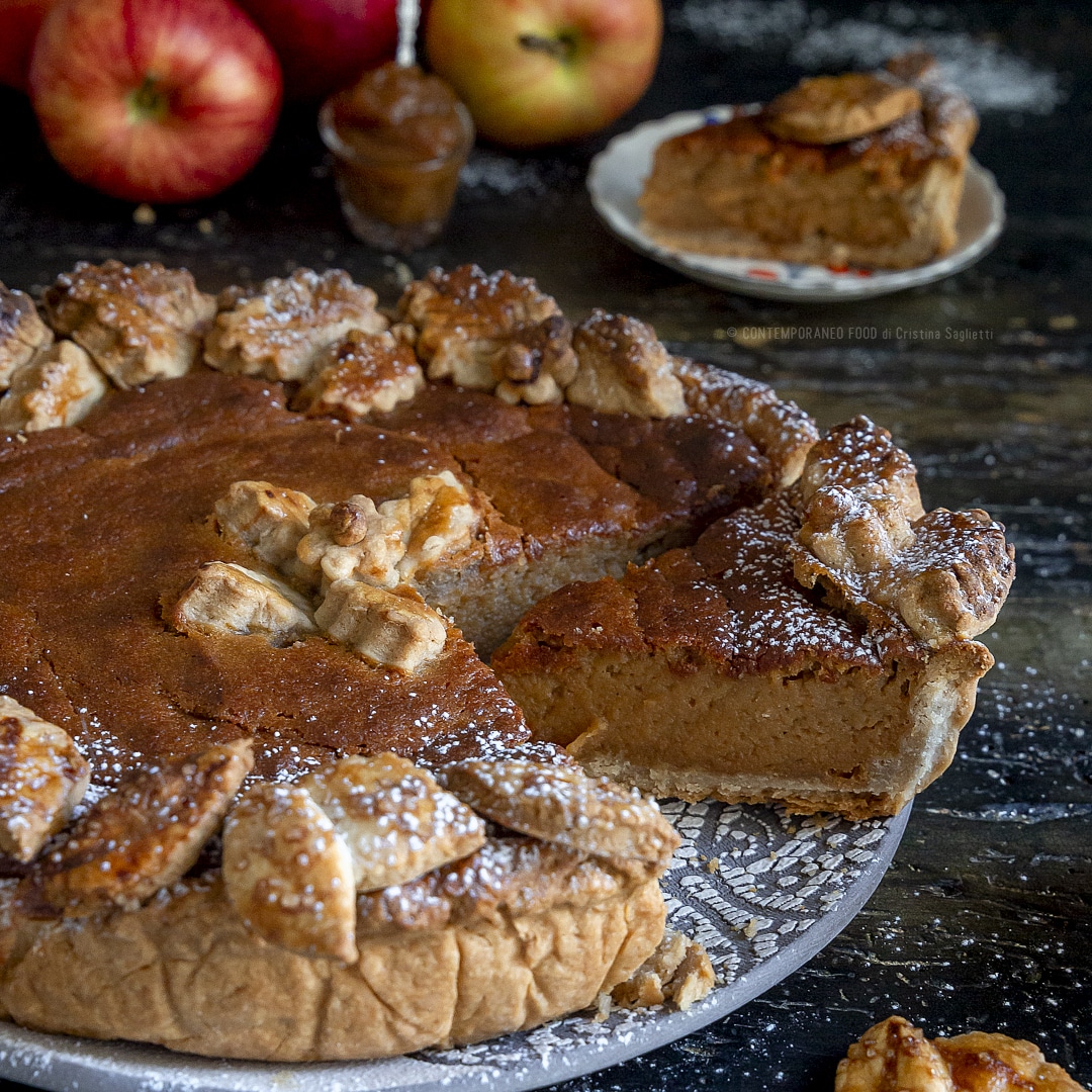 pie-di-burro-di-mele-farina-di-noci-crostata-rustica-facile-contemporaneo-food