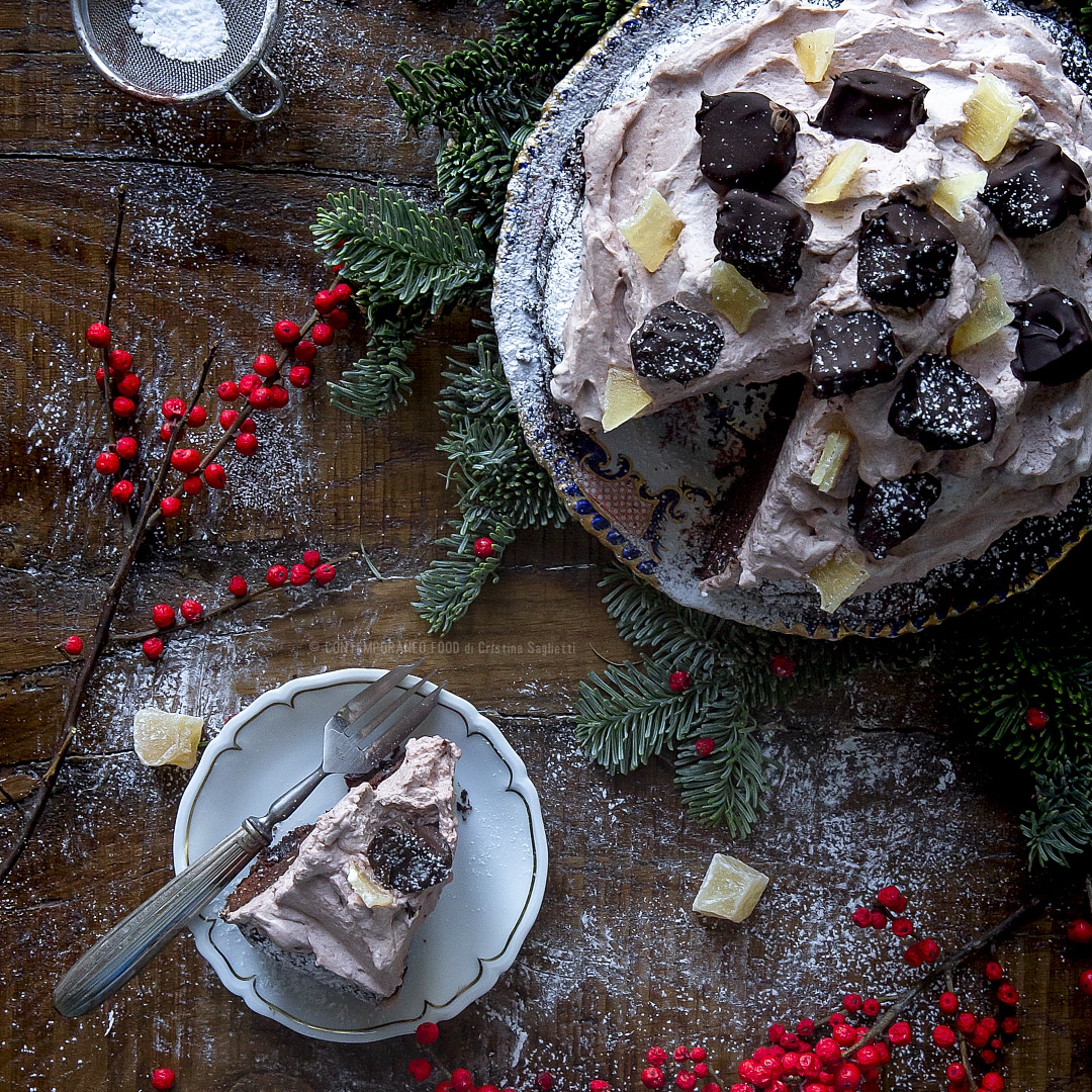 torta cioccolato fondente e panna liquida Torta Golosa con Panna e Cioccolato in 2 Ingredienti main image 1