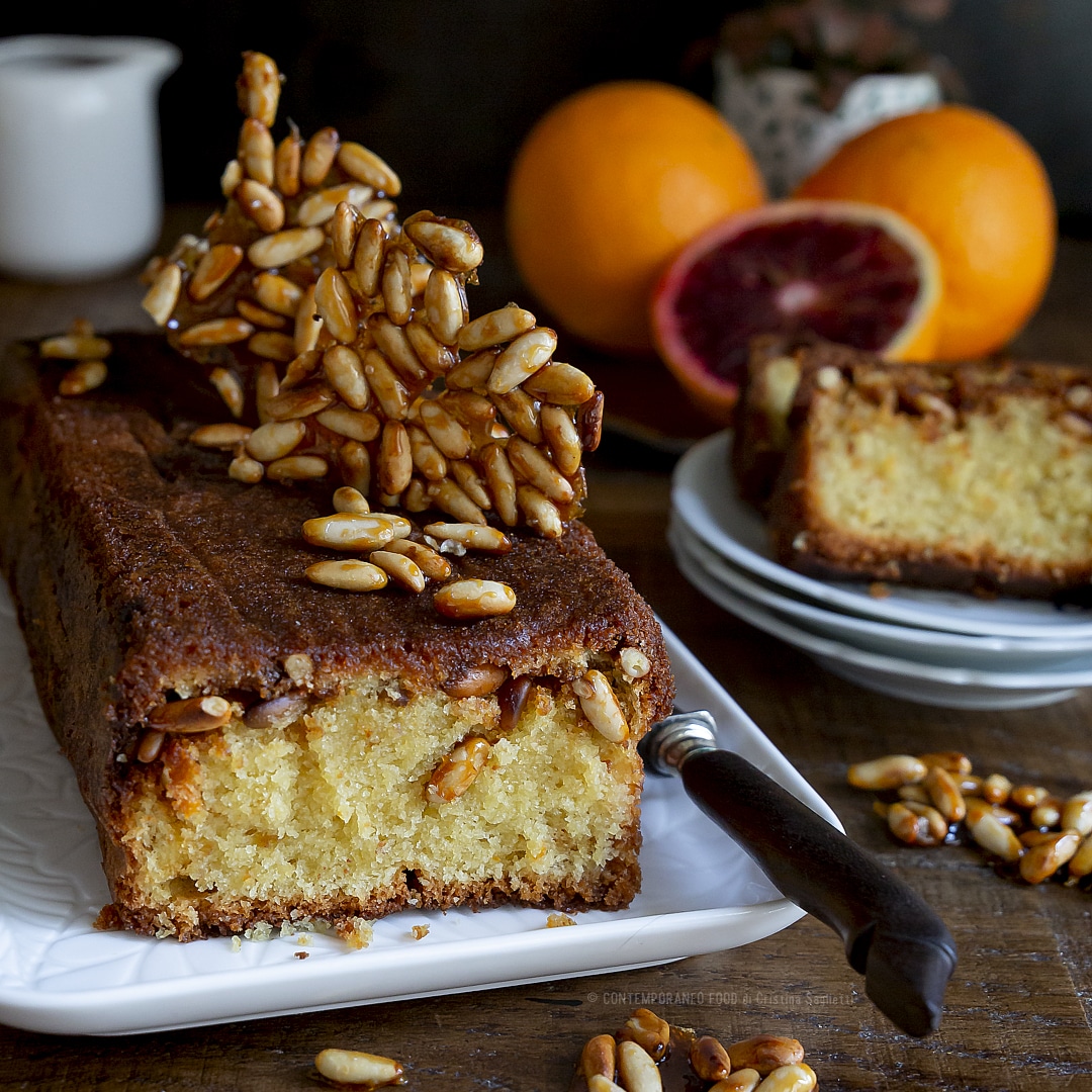 plumcake-morbidissimo-arancia-rossa-pinoli-caramellati-dolce-facile-agrumi-contemporaneo-food