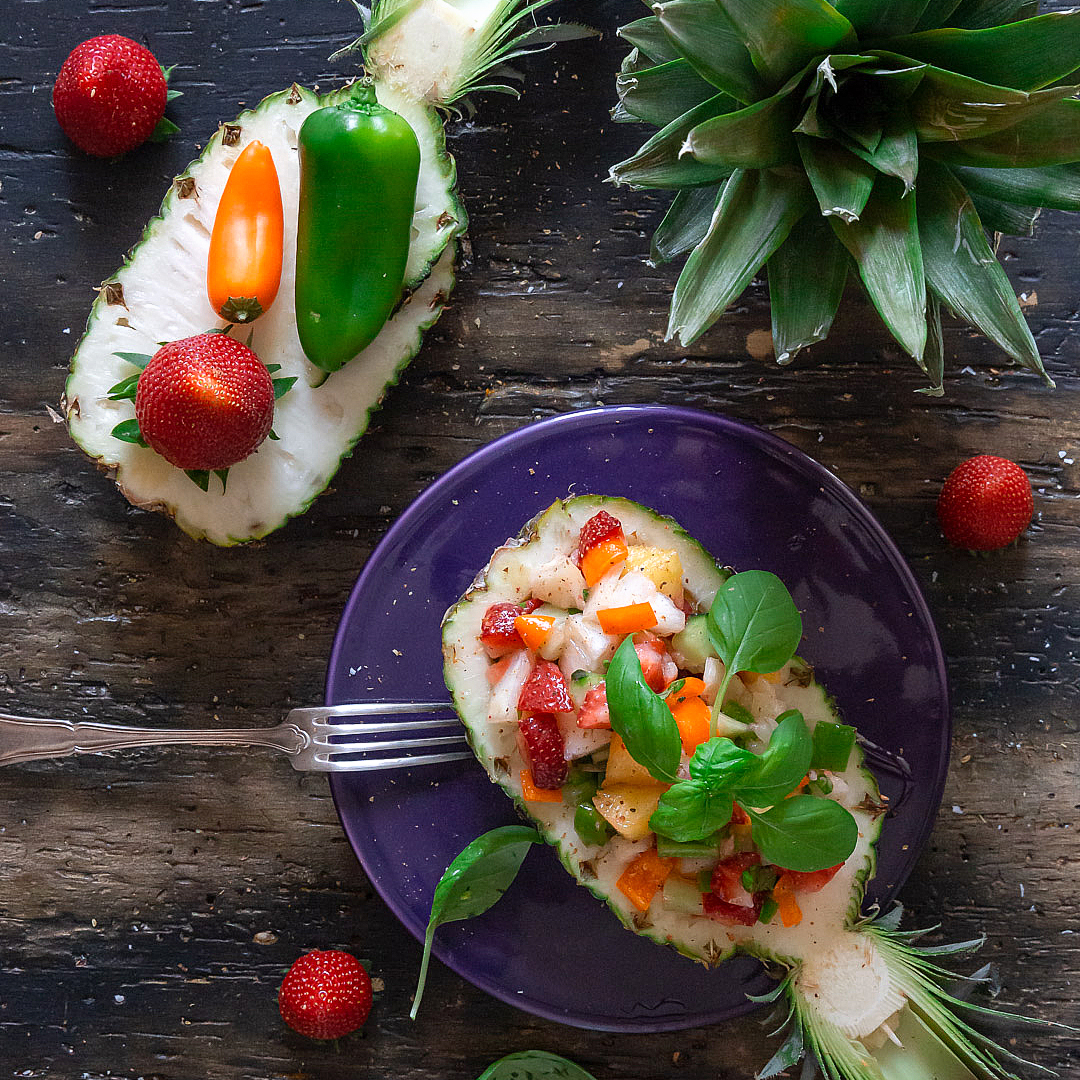 Immagine: Ananas in insalata