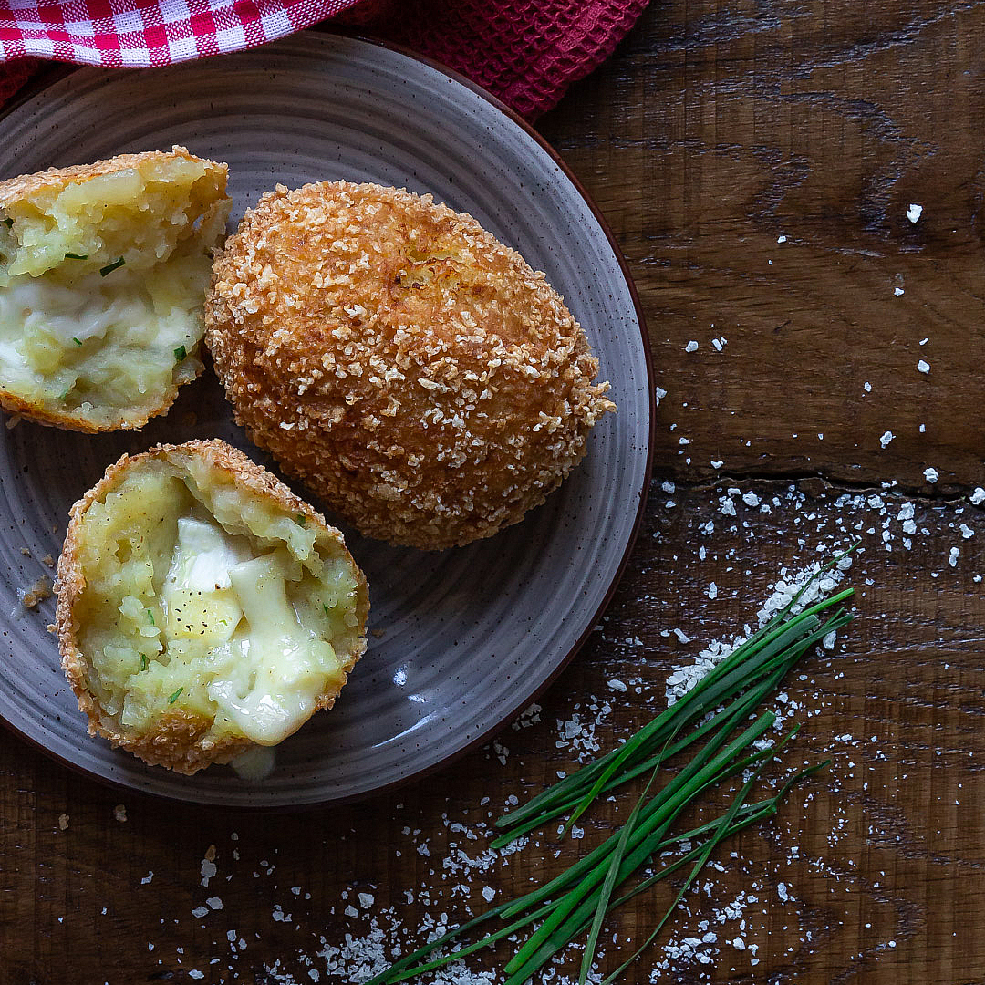 Immagine: Crocchette di patate cremosissime ripiene di Camembert