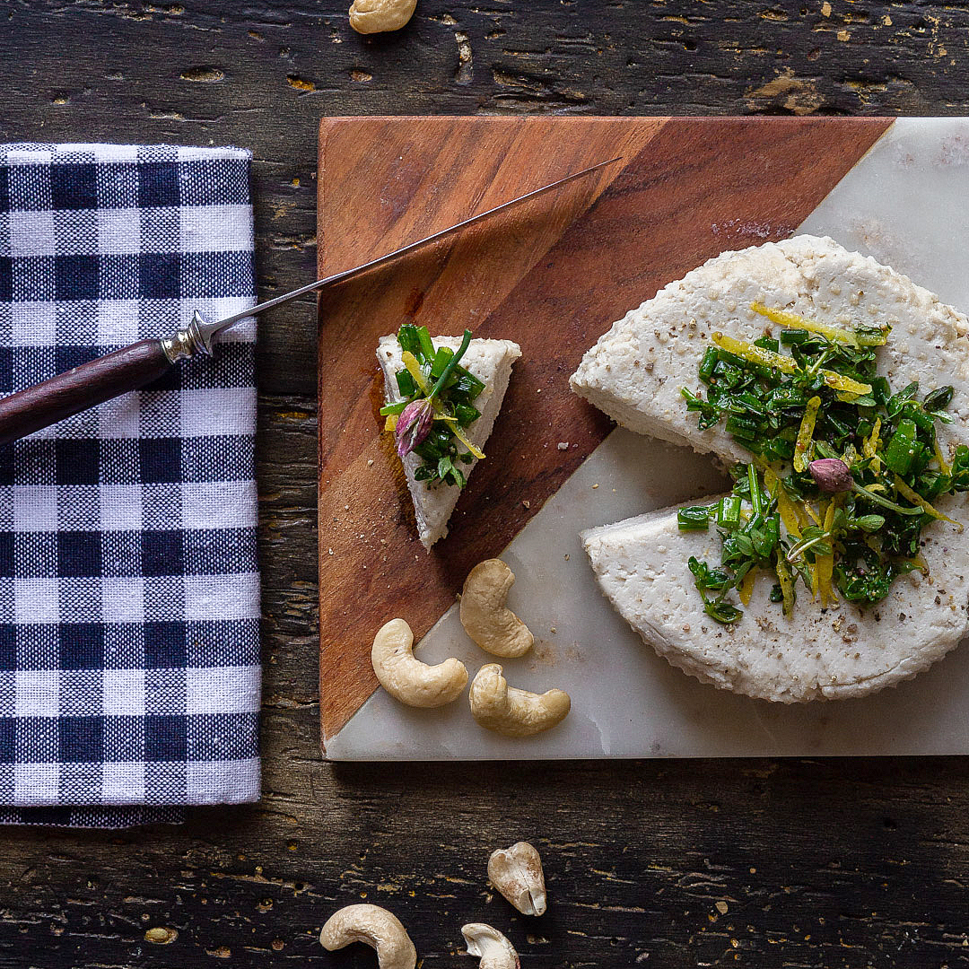 Immagine: Ricotta vegana di anacardi