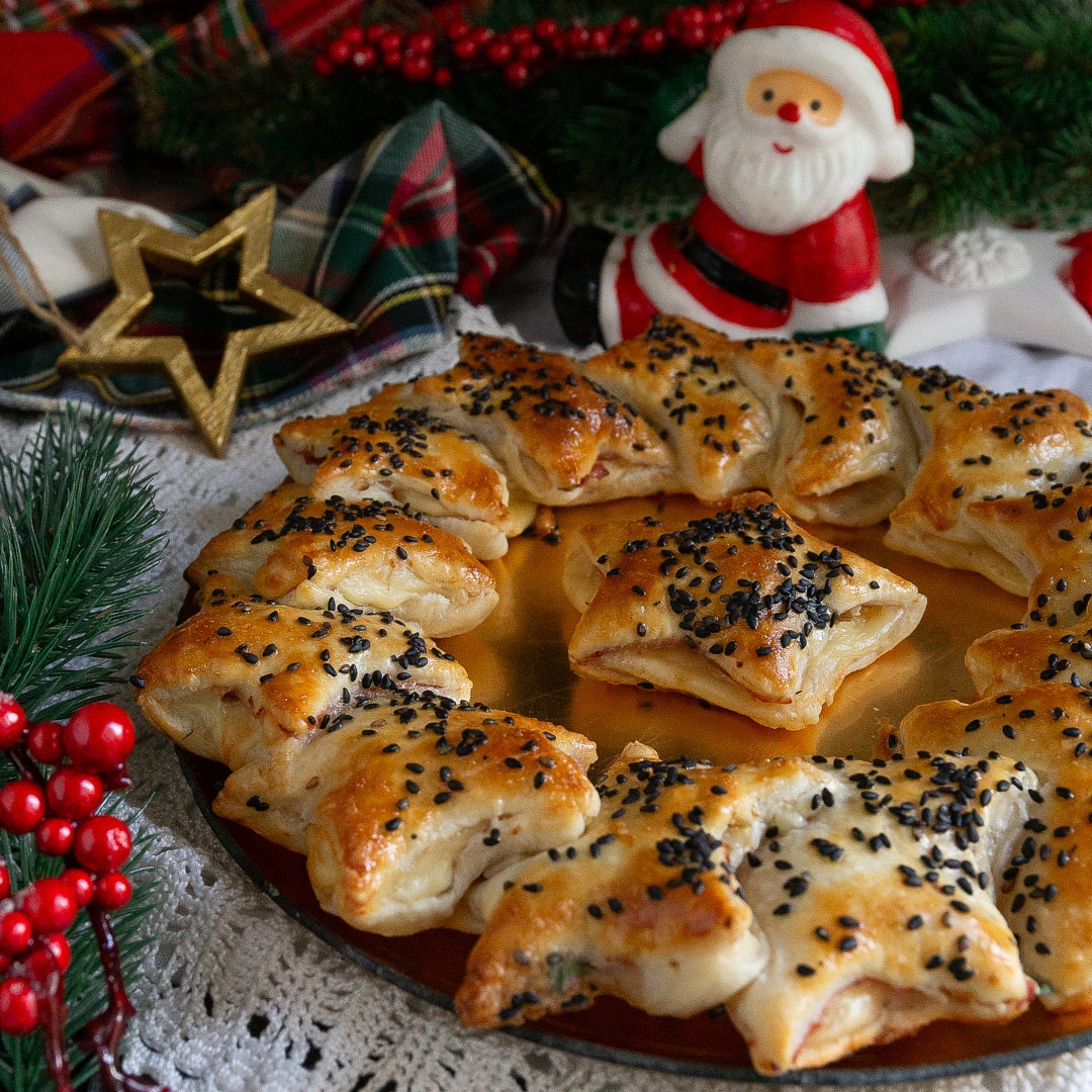 Immagine: Corona di Natale: un aperitivo facile e sfizioso!