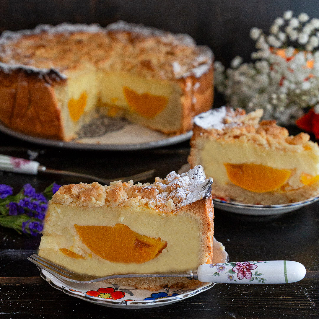 torta-crumble-pesche-vaniglia-dolce-facile-merenda-contemporaneo-food