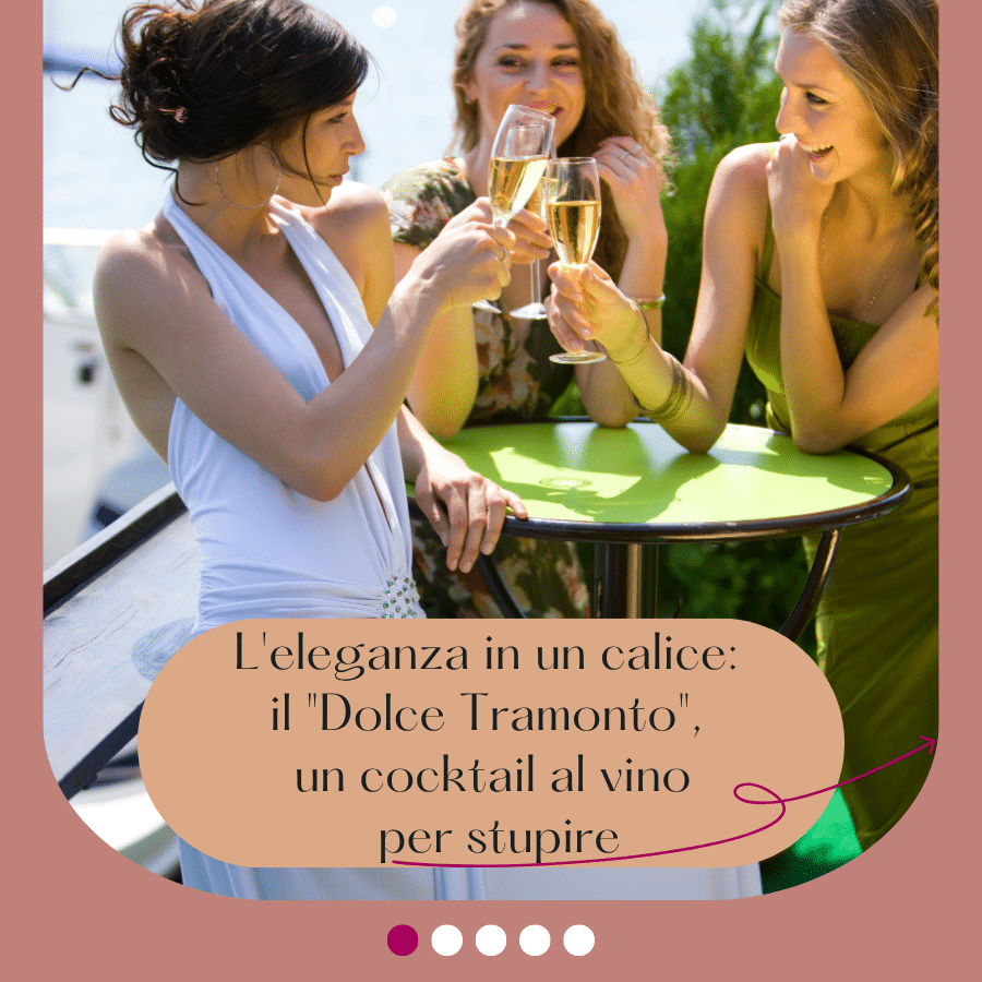 Immagine: L’eleganza in un calice: il “Dolce Tramonto”, un cocktail al vino per stupire