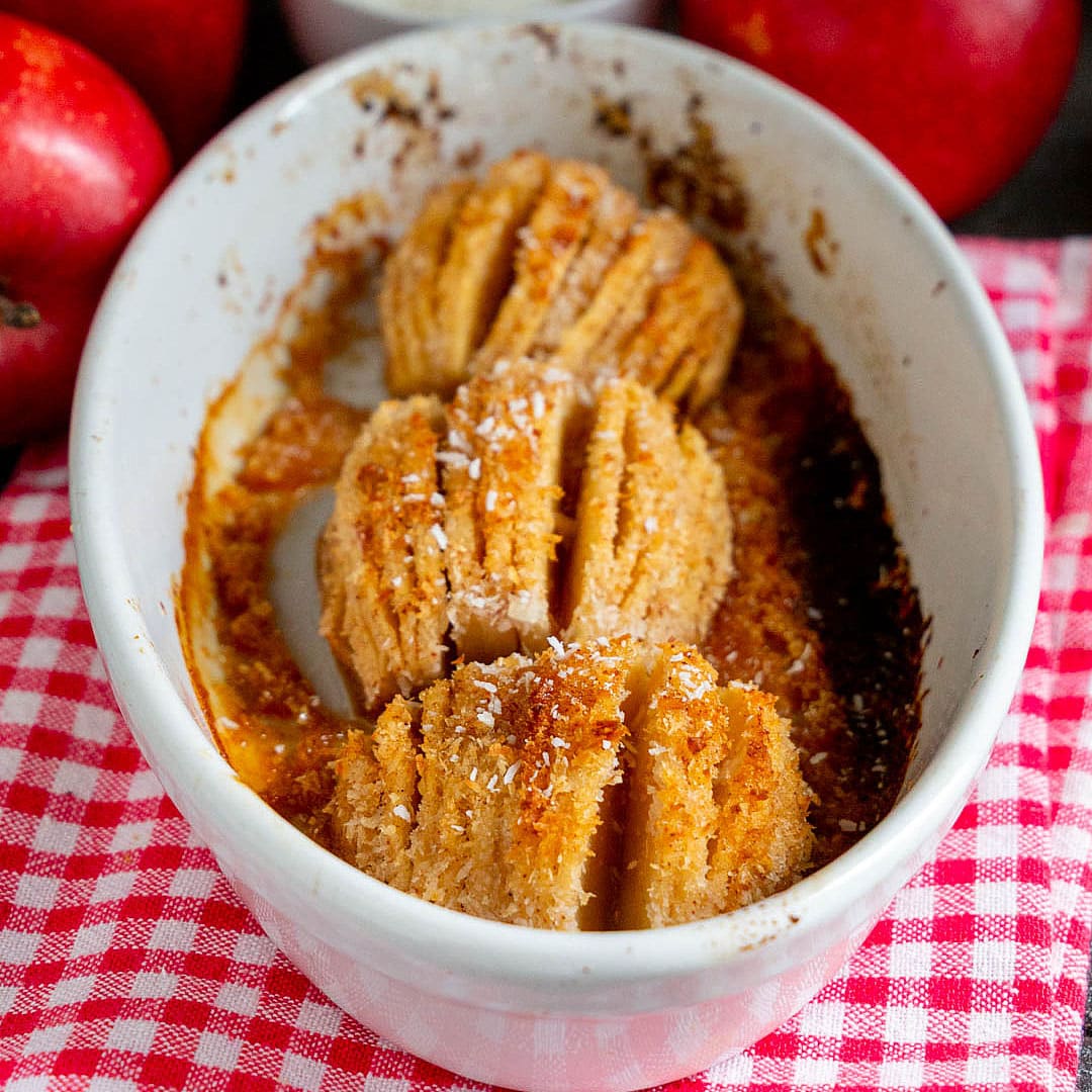 mele-al-forno-hasselback-cocco-dolce-facile-veloce-contemporaneo-food