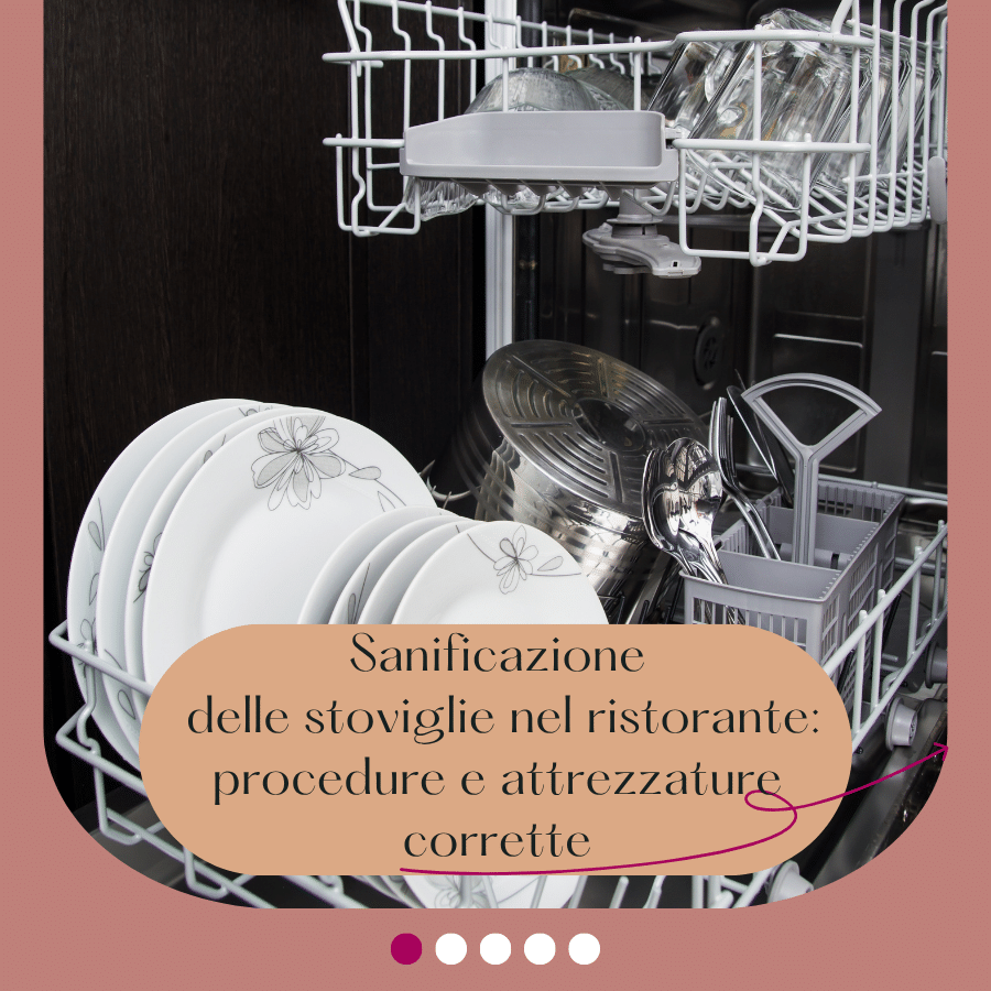 Immagine: Sanificazione delle stoviglie nel ristorante: procedure e attrezzature corrette