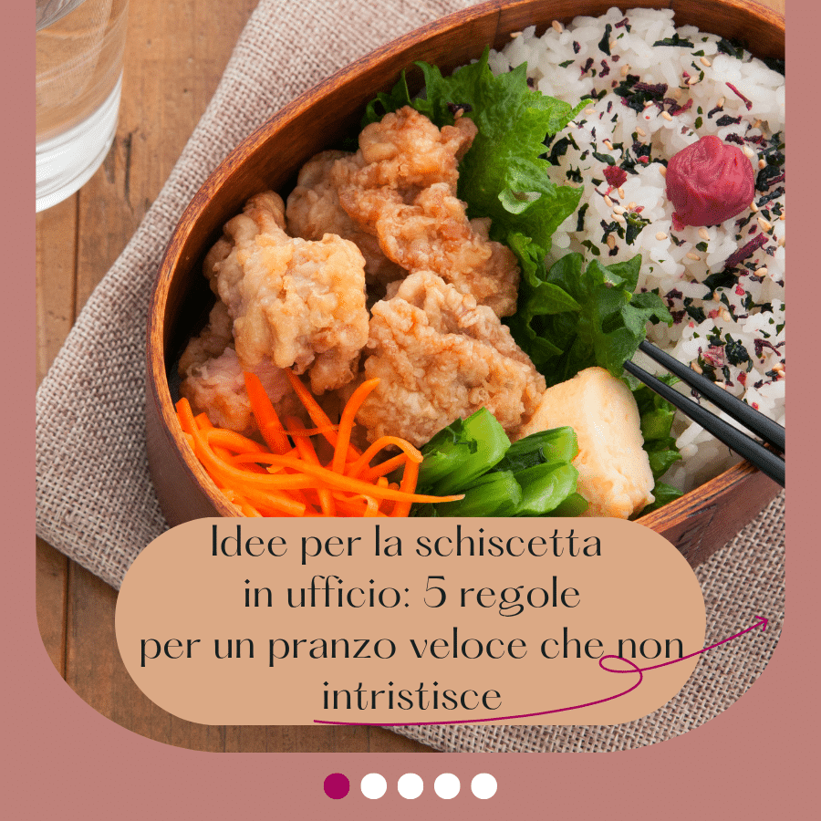 Immagine: Idee per la schiscetta in ufficio: 5 regole per un pranzo veloce che non intristisce