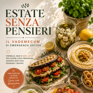Estate Senza Pensieri, guida pratica con idee per cene estive, ingredienti jolly, hummus, feta aromatizzata, pomodori e verdure di stagione-contemporaneo-food